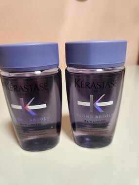 Kérastase Blond Absolu Bain Lumière Shampoo Hyaluronic Acid 80ml Set of 2